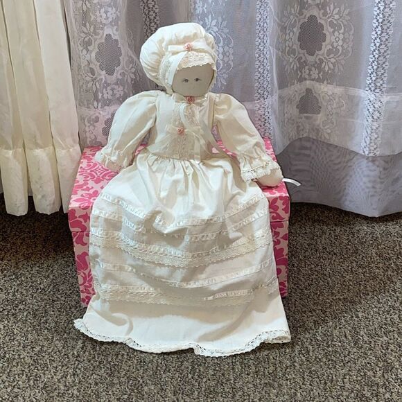 Artisan Crafted Crafters Handmade Rag Doll Vintage - Picture 2 of 16